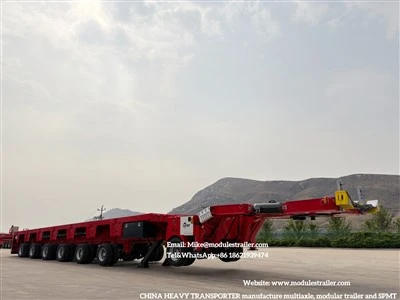 7 Axle Wind Blade Trailer